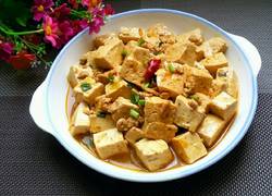 牛肉末烧豆腐