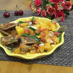 番茄焖石斑鱼块的做法[图]