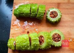 苦瓜酿的做法图解9