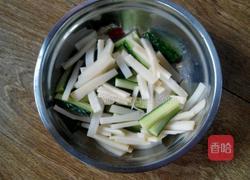 凉拌竹笋黄瓜的做法图解4