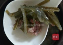 排骨炖海带的做法图解4