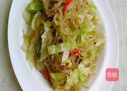 粉丝呛包菜的做法图解7