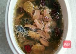 土鸡炖墨鱼的做法图解5