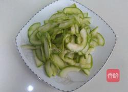 清炒笋瓜的做法图解3