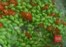 辣椒炒青豆的做法图解5