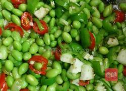 辣椒炒青豆的做法图解7