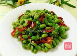 辣椒炒青豆的做法图解9