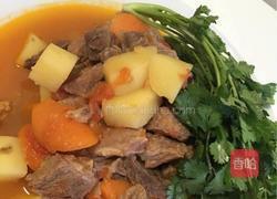 牛腩炖西红柿的做法图解10