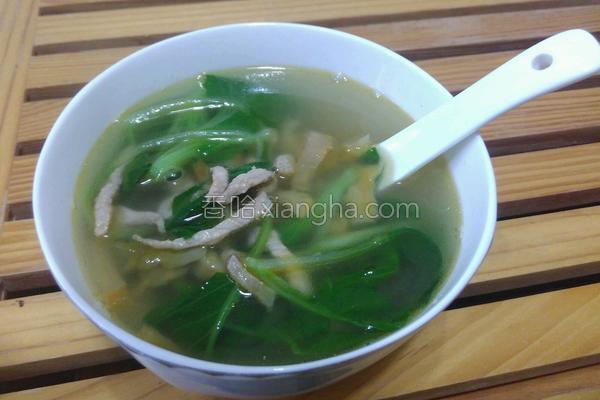 榨菜肉丝汤