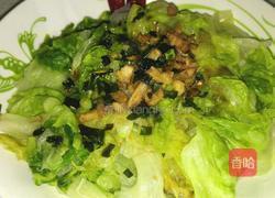 白灼圆生菜的做法图解4