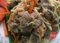 金针菇肥牛的做法图解7