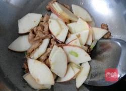 苹果炒肉片的做法图解9