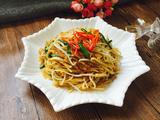 豆芽炒饼