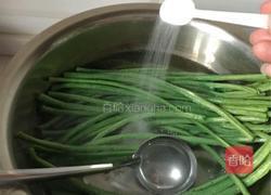 麻汁豆角的做法图解4