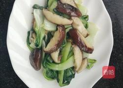 香菇油菜～淮扬菜的做法图解7