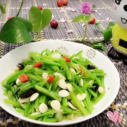 蒜香菠菜梗的做法[图]