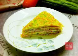 苦瓜胡萝卜蛋饼的做法图解10