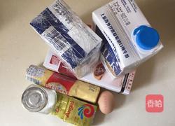 奶油面包的做法图解1