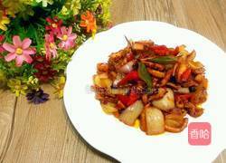 老干妈辣炒鱿鱼须的做法图解13