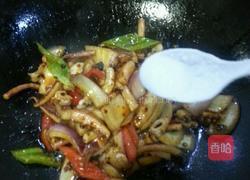 老干妈辣炒鱿鱼须的做法图解11