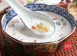 牛奶炖桃胶的做法图解7