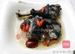 红枣枸杞乌鸡汤的做法图解5