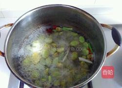 五香水煮蚕豆的做法图解3