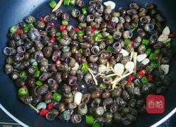 紫苏炒田螺的做法图解9