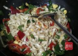 双椒鸡蛋炒面的做法图解10