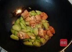 老油条炒丝瓜的做法图解5