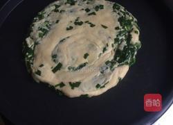 盘丝韭菜饼的做法图解5