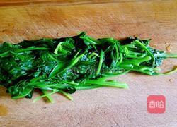 老醋菠菜花生米的做法图解8