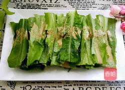 麻酱油麦菜的做法图解6