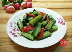 紫苏炒黄瓜的做法图解6