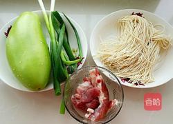 茄子打卤面的做法图解1