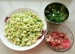 茄子打卤面的做法图解2