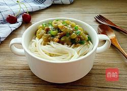 茄子打卤面的做法图解11