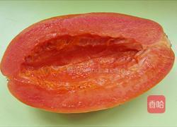 牛奶木瓜红枣汤的做法图解2