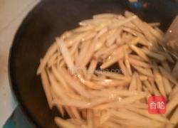 清炒藕带的做法图解3