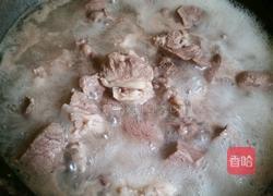羊肉炖白萝卜的做法图解4