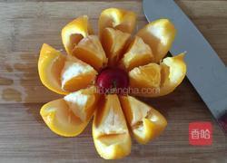 荷花水果拼盘的做法图解5