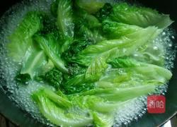 蒜香酱汁生菜的做法图解4