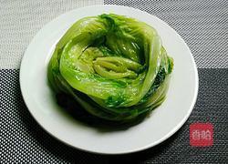 蒜香酱汁生菜的做法图解9