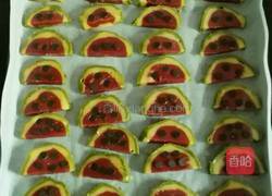 西瓜饼干的做法图解14