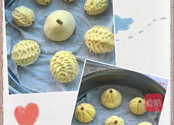 南瓜奶黄包的做法图解9