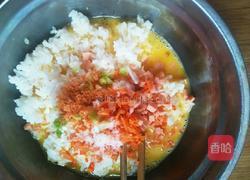 鸡蛋米饭煎饼的做法图解4