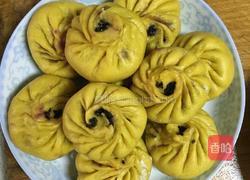 奶油紫薯南瓜包的做法图解6