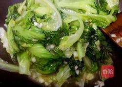 炝生菜的做法图解6