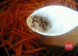 胡萝卜炒菠菜的做法图解5