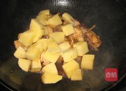 土豆烧鸡块的做法图解6